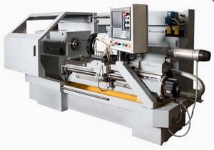 16A20F3 General view of a CNC lathe