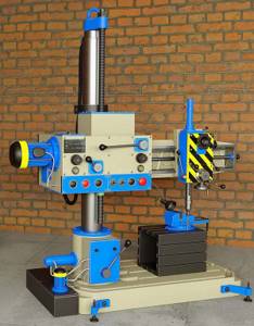 3-D model of radial drilling machine 2K52