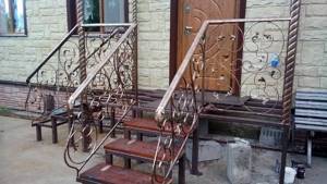 Aluminum railings for metal porch