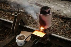 Aluminothermic rail welding technology
