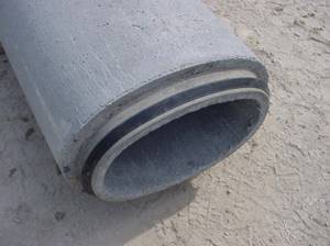 Concrete socket pipe