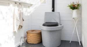 Composting dry toilet Kekkila Ecomatic