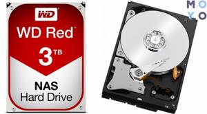 быстрый WD 3.5 SATA 3.0 3TB IntelliPower Red (WD30EFRX)