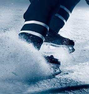 How can you sharpen your skates yourself?