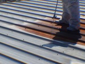 How to paint a galvanized roof