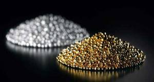 What is heavier gold or silver and how does the fineness affect the weight? Comparison table with other heavy metals