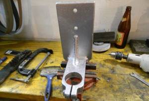Making a drilling machine from a steering rack