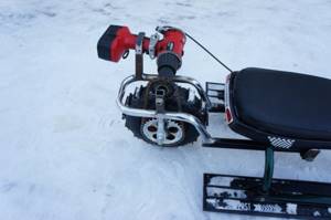 Homemade snowmobile parts