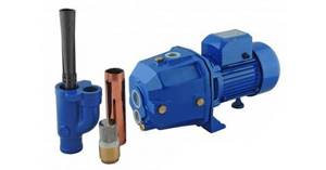 Why do you need an ejector in a pumping station and how does it work?