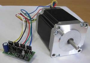 To connect each stepper motor you will need a separate controller