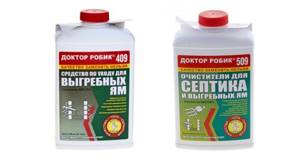 Doctor Robik for cesspools and septic tanks