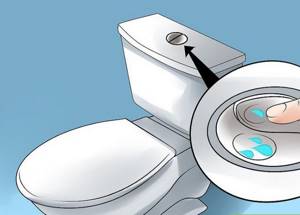 dual-mode toilet flush type