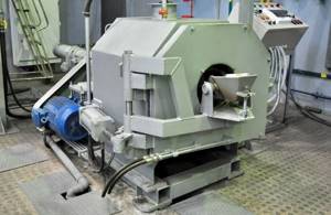 This centrifugal casting installation will allow the production of bronze blanks weighing up to 50 kg