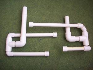Фитинги для пластиковых труб_поворот системы