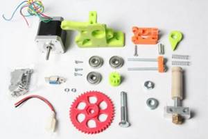 photo of extruder parts