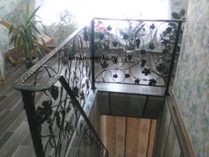 Photo of forged railings