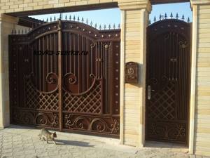 Photo of forged gates and wickets