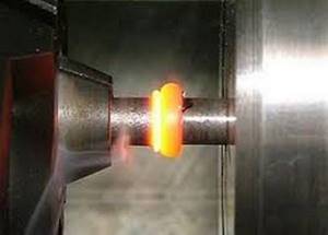Photo: cold mechanical welding