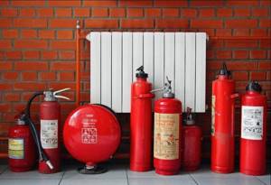 Photo: fire extinguishers