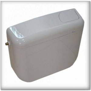 Photo - plastic toilet tank