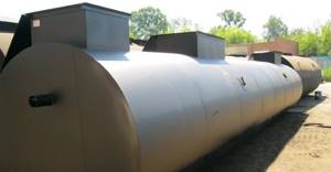 Photo: industrial septic tank Tver for large objects