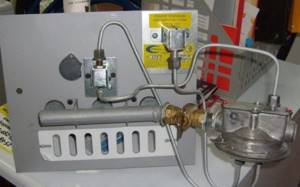 Do-it-yourself gas burner for a boiler