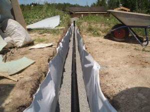 Geotextiles for drainage: types, how to choose
