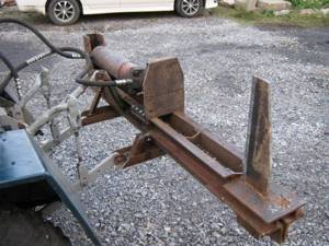 Hydraulic wood splitter