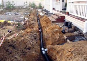 Hydraulic drainage calculation