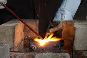 Hot welding method