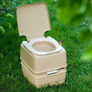 chemical toilet for a summer residence