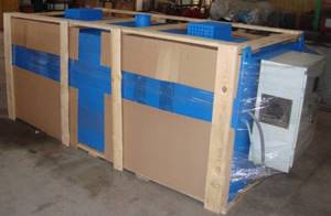 Infrared drying chamber for wood