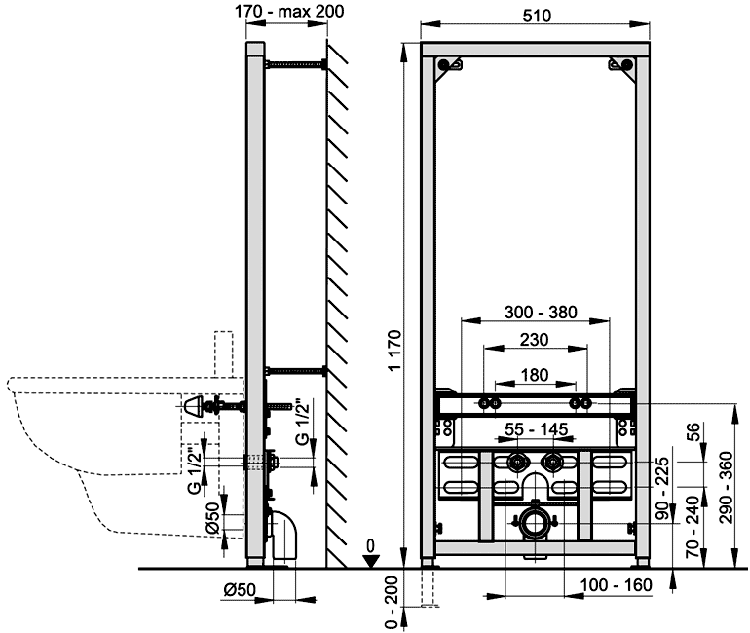 installation - device diagram