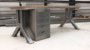 Изготовление металлических столов: обзор конструкций и технологии