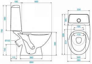 How to dismantle an old toilet