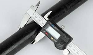 How to measure a thread with a caliper