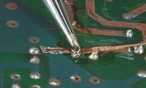 How to solder SMD LEDs with a soldering iron