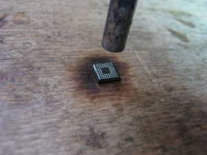 How to re-solder a BGA chip