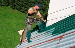 How to paint galvanized corrugated roofing?
