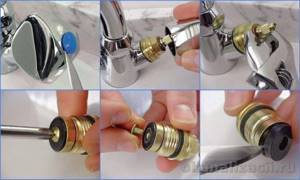 how to change a faucet gasket