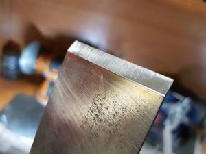 How to sharpen a plane knife at home