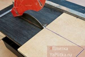 how to cut porcelain tiles correctly