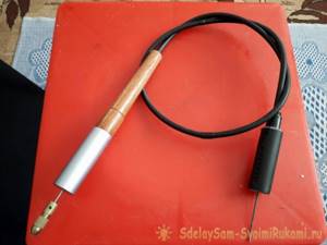 How to make a flexible shaft for a drill