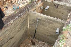 How to make a monolithic septic tank from concrete with your own hands