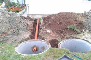 how to make a septic tank for a bathhouse
