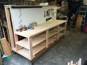 how to make a carpentry workbench with your own hands