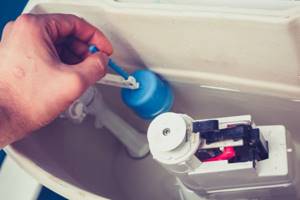 how to assemble a toilet cistern