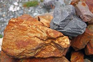 What does iron ore look like and what is it?