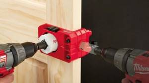 What kind of cutter is needed for inserting hinges?