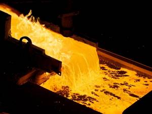 What is the melting temperature of iron